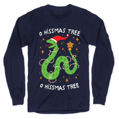 O Hissmas Tree Longsleeve Tee